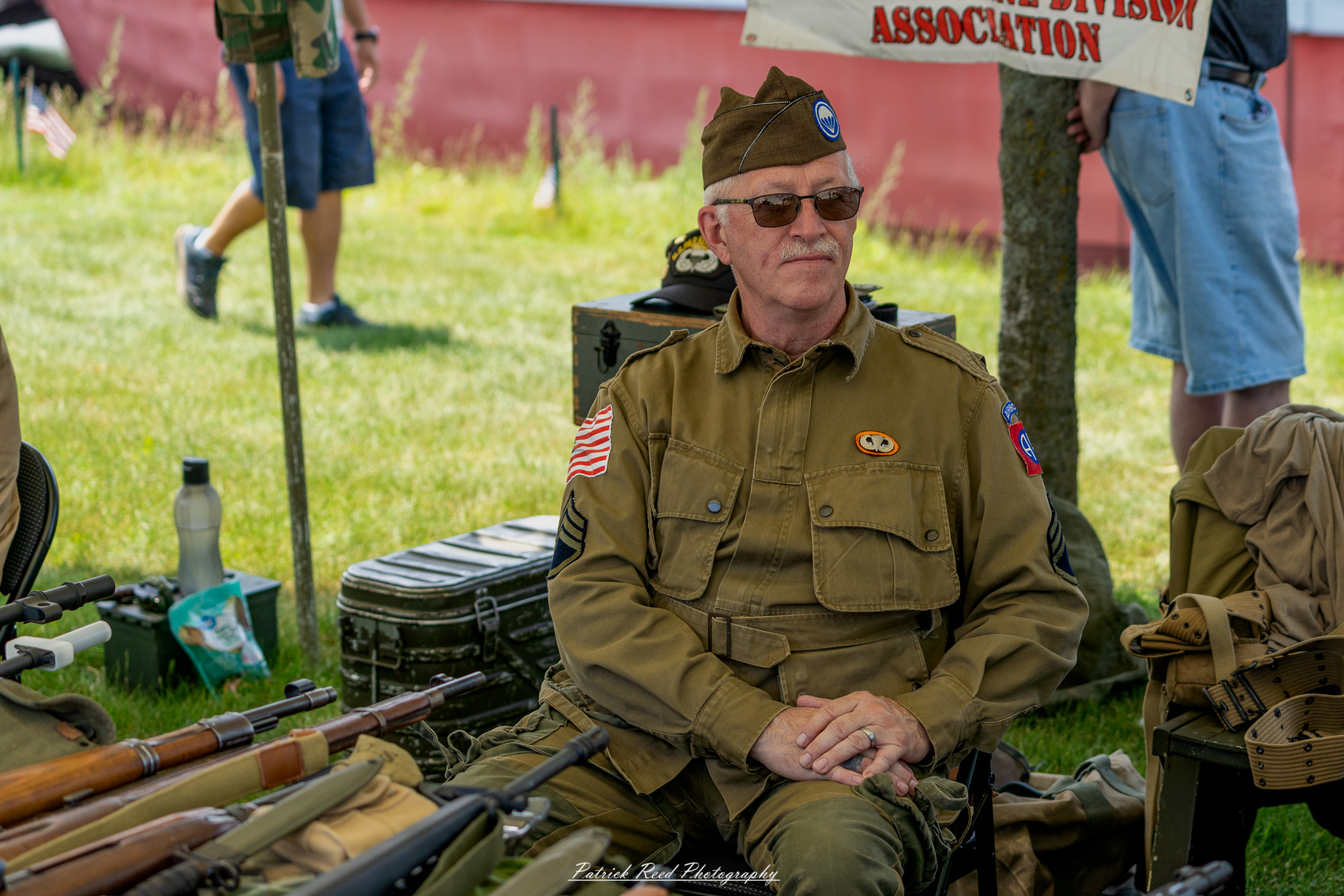 USS LST 393 Reenactment-51 U.S. GI Reenactors – USS LST 393 Reenactment, June 7th, 2025